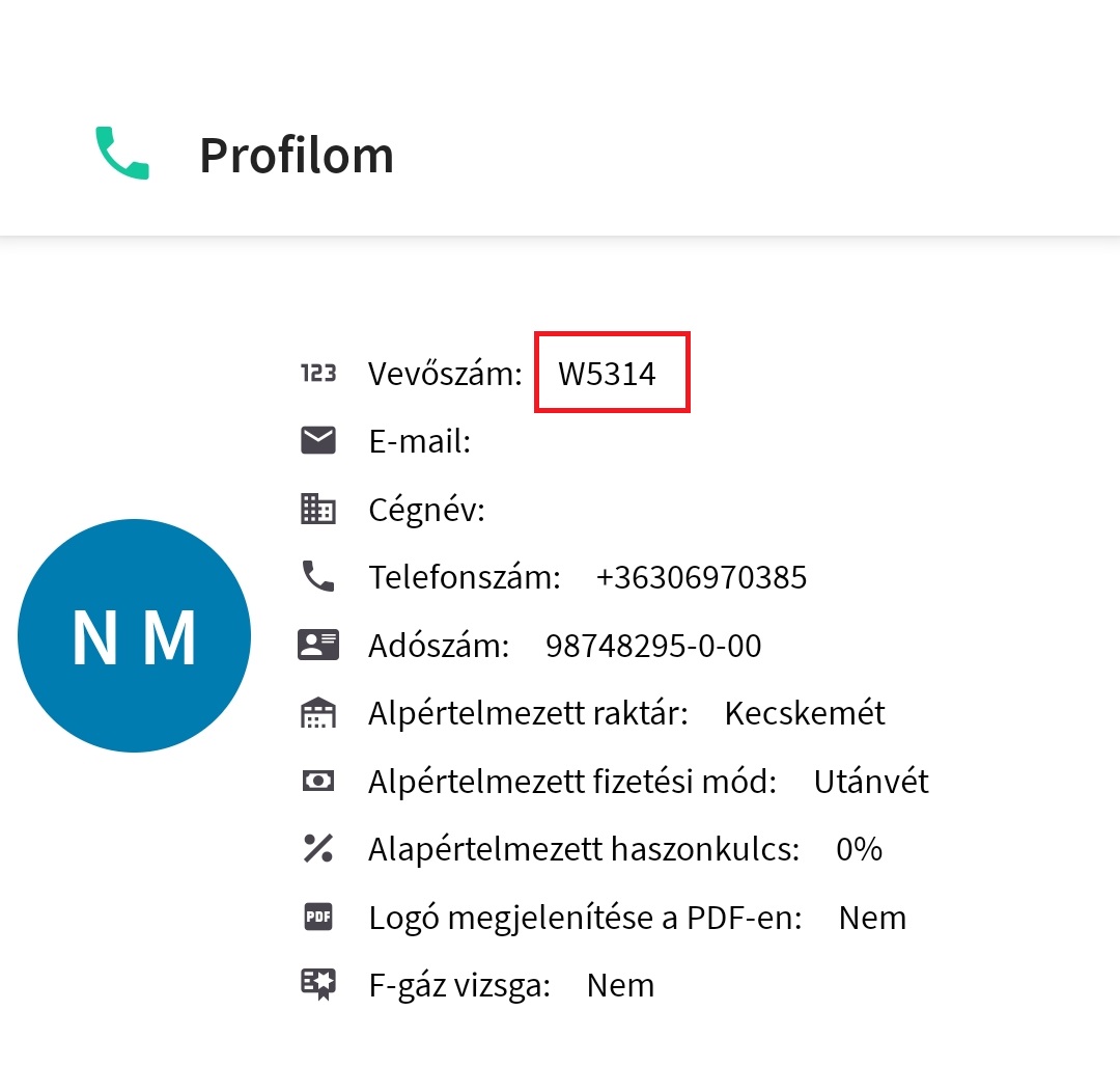 Android applikáció verzió